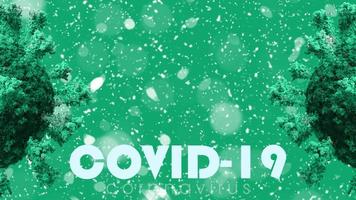 Covid-19-Hintergrund, Covid-19-Hintergrundbild mit Coronavirus foto