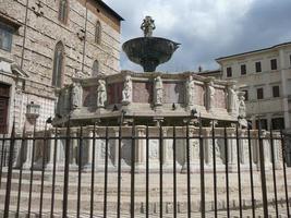 Blick auf die Stadt Perugia foto