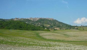 die hügel in siena foto