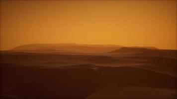 Wüstensturm in der Sandwüste foto