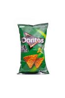 Yogyakarta, 06. März 2021, Studioaufnahme von Doritos Snackprodukt foto