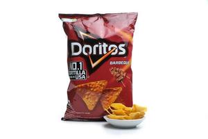 Yogyakarta, 06. März 2021, Studioaufnahme von Doritos Snackprodukt foto