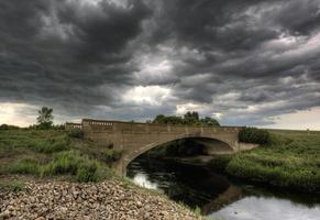 Gewitterwolken Saskatchewan foto