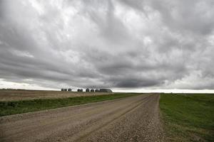 Präriegewitterwolken Kanada foto