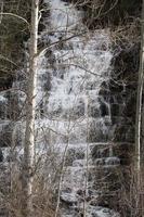 Wasserfall-Gletscher-Nationalpark foto