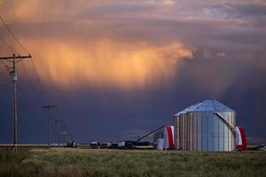 Gewitterwolken Saskatchewan foto