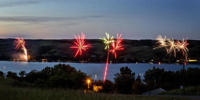 Kanada Tag Feuerwerk foto