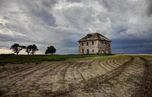 Präriegewitterwolken Kanada foto