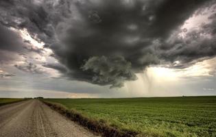 Gewitterwolken Saskatchewan foto