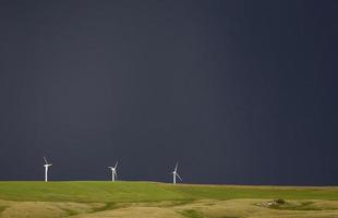 Gewitterwolken Saskatchewan foto