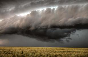 Gewitterwolken Saskatchewan foto