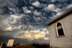 Gewitterwolken Saskatchewan foto