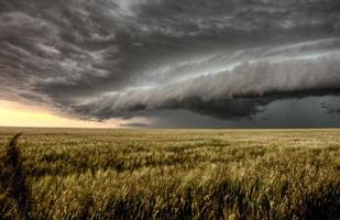 Gewitterwolken Saskatchewan foto