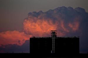 Präriesturmwolken foto