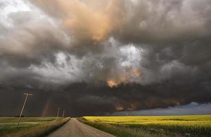 Gewitterwolken Kanada foto