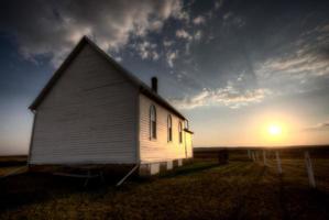 Gewitterwolken Saskatchewan foto