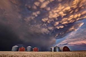 Sturmmammatuswolken Kanada foto