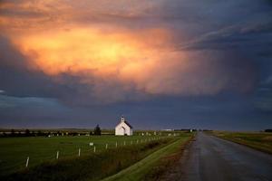 Gewitterwolken Saskatchewan foto