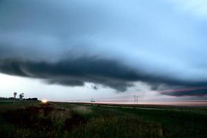 Gewitterwolken Saskatchewan foto