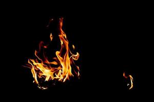 Feuer Flamme Textur. Brennmaterial Hintergrund. Brenneffektmuster. Flammen- und Fackeltapete. Hitze und Dunst Kulisse. foto