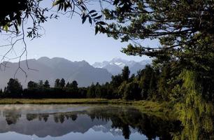 Lake Matheson Neuseeland foto