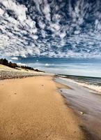 Lake Superior im Norden von Michigan foto