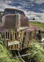 alte landwirtschaftliche Lastwagen foto