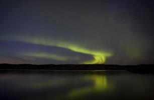 Nachtaufnahme Nordlichter foto