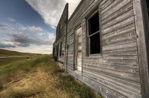 Verlassenes Bauernhaus Saskatchewan Kanada foto