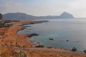 der strand von san vito lo capo foto