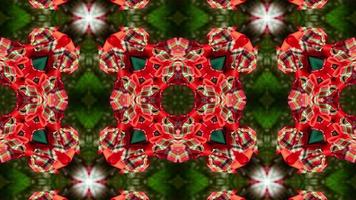 Weihnachtsmuster. schöner Kaleidoskophintergrund foto