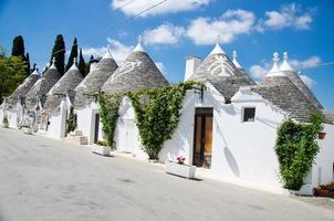 Stadt Alberobello, Dorf mit Trulli-Häusern in der Region Apulien Apulien foto