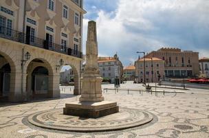 portugal aveiro im sommer, aveiro stadtplatz foto