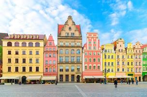 historisches stadtzentrum von breslau foto