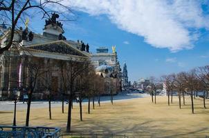 Stadtpark Brühlschen Garten, Dresden, Deutschland foto