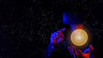 handel handel kryptowährung münzen bitcoin börsen investieren metaverse aktien technologie blockchain handel nft foto