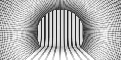 Zebramuster-Vorlage gestreifter Tunnelhintergrund zum Platzieren von Text und Produkten foto