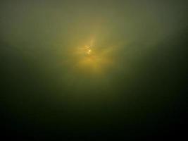 Sonne vom Seegrund foto