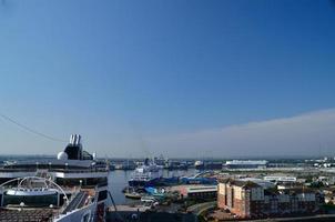 Hafen in Newcastle foto