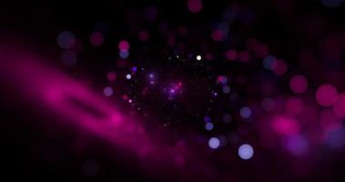 abstrakt hellrosa galaxie verwischen glitzern vintage raum elegant bunt rauch universum mit sterngalaxie milch stardust auf schwarzer galaxie. foto