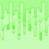 abstrakte schmelze hellgrüne wellenförmige abgerundete linie halbton fließende geometrie minimalistisches muster auf weiß. foto