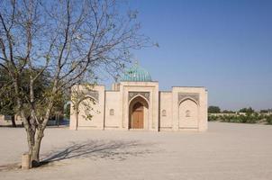 Architektur des alten Nahen Ostens. Externe Überprüfung der restaurierten Architektur antiker Gebäude in Taschkent, Usbekistan foto