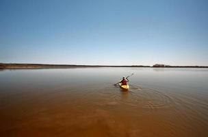 Kajakfahren in Manitoba foto