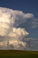 Gewitterwolken über Saskatchewan foto