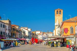 historisches zentrum der stadt chioggia foto