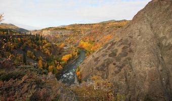 Grand Canyon des Stikine River im Norden von British Columbia foto