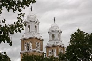 Katholische Kathedrale in Gravelbourg Saskatchewan foto