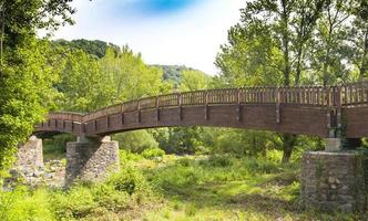 die alte Holzbrücke foto