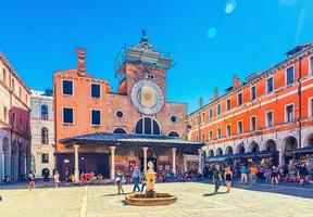 venedig, italien, 13. september 2019 historisches stadtzentrum von venedig foto