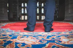 Keine Schuhe in der Moschee foto